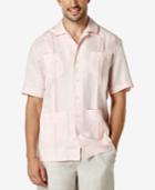 Cubavera Short-sleeve 4-pocket 100% Linen Guayabera Shirt