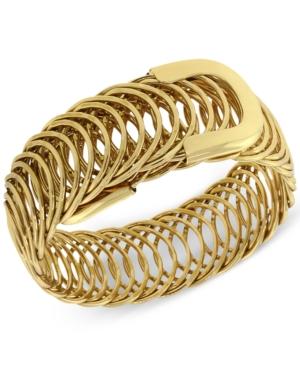 2028 Gold-tone Belt Bracelet, A Macy's Exclusive Style