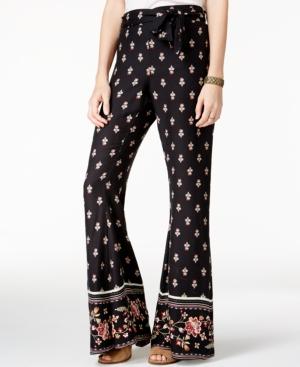 American Rag Printed Wide-leg Pants, Only At Macy's