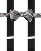 Alfani Spectrum Men's Asbury Plaid Pre-tied Bow Tie And Suspender Set