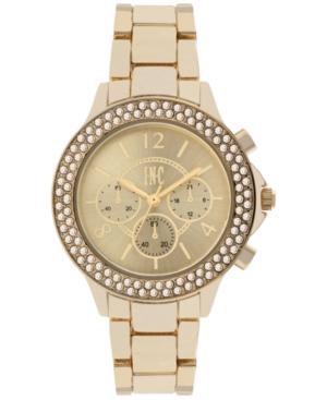 Inc International Concepts Women's Chronograph Gold-tone/rose Gold-tone Bracelet Watch 36mm In023rg, Only At Macy's