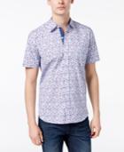Con. Struct Men's Stretch Floral-print Shirt, Created For Macy's