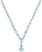 Blue Topaz Statement Necklace (30 Ct. T.w.) In Sterling Silver
