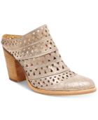 Steve Madden Women's Harmony Perforated Block-heel Mules Women's Shoes