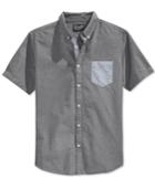 Retrofit Men's Contrast Pocket Short-sleeve Shirt