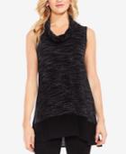 Two By Vince Camuto Layered-look Space-dyed Tunic