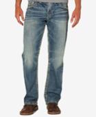 Silver Jeans Co. Men's Gordie Loose-fit Straight-leg Stretch Jeans