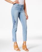 Style & Co Embroidered Calabasas Wash Skinny Jeans, Only At Macy's
