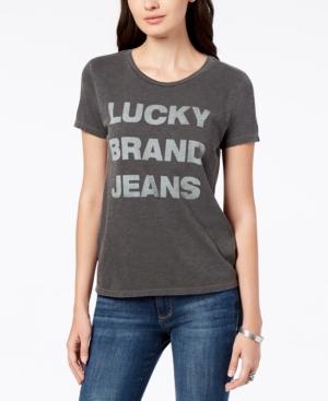 Lucky Brand Cotton Logo T-shirt
