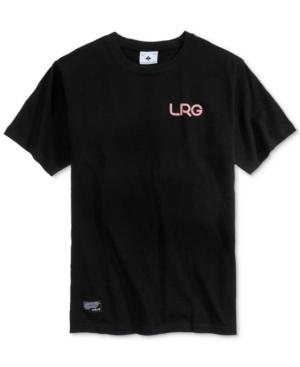 Lrg Men's Tree Time Cotton Graphic-print Logo T-shirt