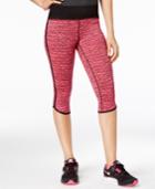 Material Girl Active Juniors' Space-dyed Cropped Leggings, Only At Macy's