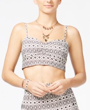 Roxy Juniors' Starlet Printed Crop Top