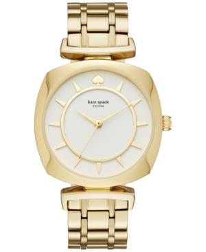 Kate Spade New York Women's Barrow Gold-tone Stainless Steel Bracelet Watch 34mm Ksw1227