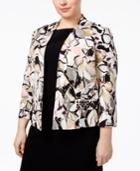 Kasper Plus Size Beaded Blazer