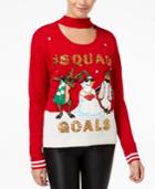 Hooked Up By Iot Juniors' Squad Goals Choker Sweater