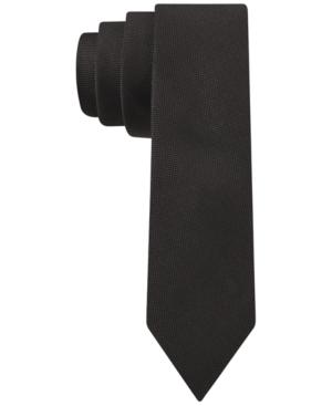 Calvin Klein Oxford Solid Skinny Tie