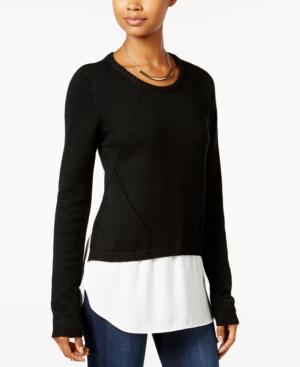Bcx Juniors' High-low Layered-look Sweater