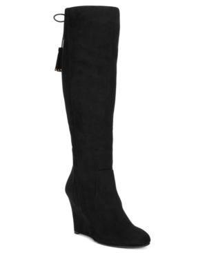 Thalia Sodi Adallia Tall Wedge Boots, Only At Macy's Women's Shoes