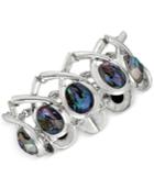 Robert Lee Morris Soho Silver-tone Imitation Abalone Bracelet