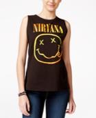 Ntd Juniors' Nirvana Graphic Muscle T-shirt