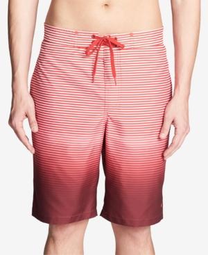 Calvin Klein Men's Degrade Stripe 21.5 Board Shorts