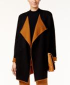 Alfani Colorblocked Open-front Cardigan, Only At Macy's