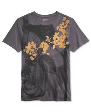 Guess Men's Fleur Graphic-print T-shirt