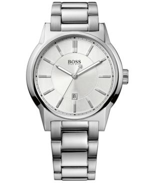 Hugo Boss Watch, Men's Architecture Stainless Steel Bracelet 42mm 1512914