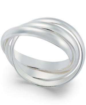 Giani Bernini Rolling Multi-row Ring In Sterling Silver