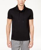 Calvin Klein Men's Slim-fit Funnel-neck Short-sleeve Sweatshirt