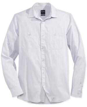 Armani Exchange Men's Chest Pocket Shirt