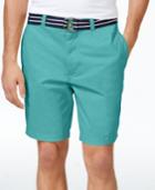 Club Room Men's Estate Flat-front Shorts, Only At Macy's