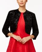 Tahari Asl Sequin Bolero
