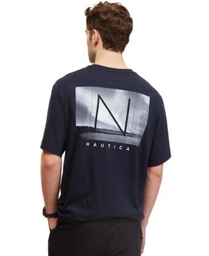 Nautica Big And Tall Northern Lights Short Sleeve T-shirt