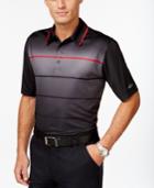 Greg Norman For Tasso Elba Sublimated-stripe Performance Polo, Only At Macy's