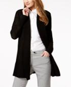 Charter Club Cashmere Textured Open-front Cardigan, Created For Macy's