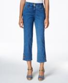 Charter Club Tummy-control Cropped Jeans, Only At Macy's