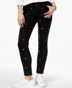 Dl1961 Bella High Rise Vintage Slim Embellished Jeans