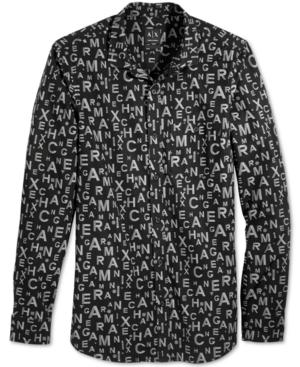 Armani Exchange Men's Button Down Shirt