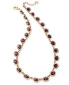 Charter Club Gold-tone Pave & Stone Collar Necklace, 17 + 2 Extender, Created For Macy's