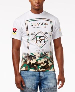 Reason Men's Graphic Camo T-shirt