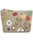 Steve Madden Regina Pouch With Patches