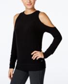 Calvin Klein Performance Cold-shoulder Top