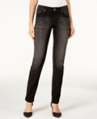 Style & Co Petite Studded Straight-leg Jeans, Only At Macy's