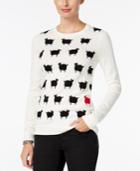 Charter Club Petite Sheep Graphic Sweater, Only At Macy's