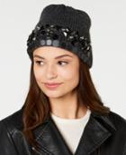 Dkny Embellished Beanie, Created For Macy's