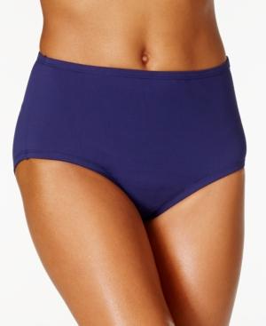 Anne Cole Solid Retro Scoop Bikini Bottom Women's Swimsuit