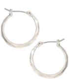 Kenneth Cole New York Earrings, Silver-tone Small Hoop