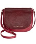 Tommy Hilfiger Th Calf Hair-trim Saddle Bag
