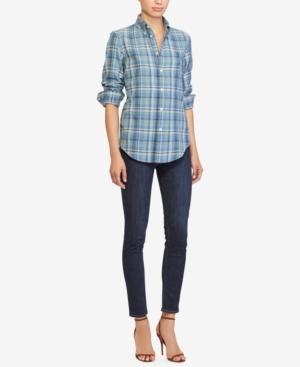 Polo Ralph Lauren Classic Fit Plaid Cotton Shirt